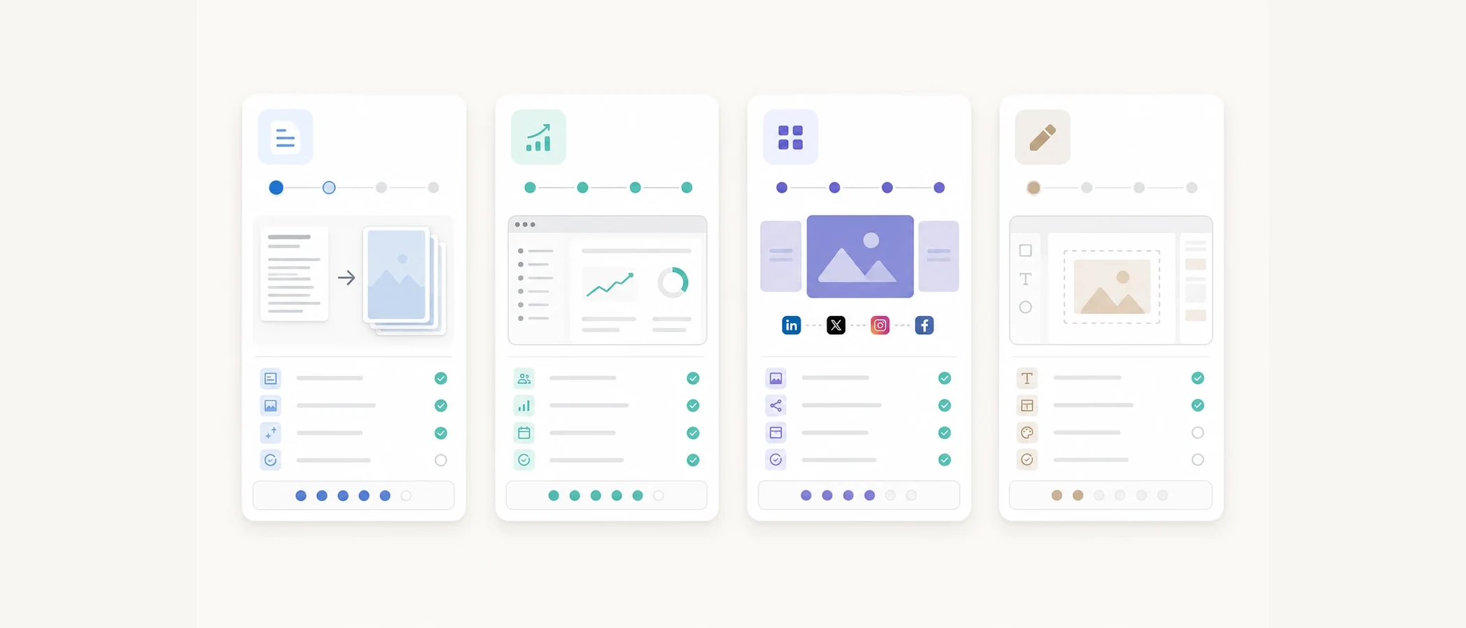 Different types of Canva alternatives for LinkedIn carousel creation
