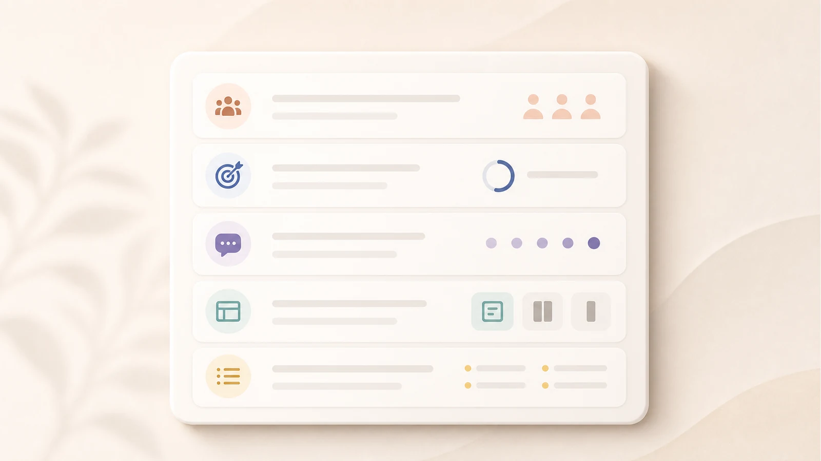Structured notes template for turning notes into a LinkedIn carousel