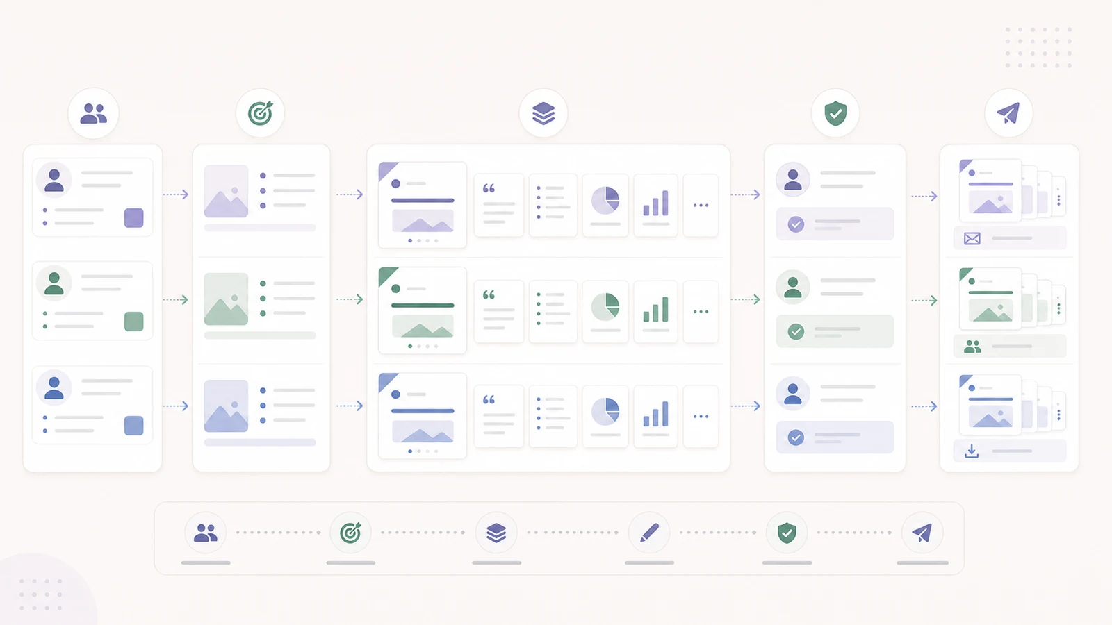 Agency workflow for creating client LinkedIn carousels