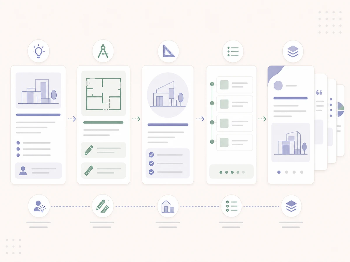 Architecture project story carousel framework
