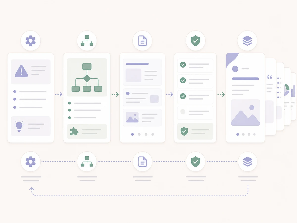 Technical clarity triangle for engineering carousels