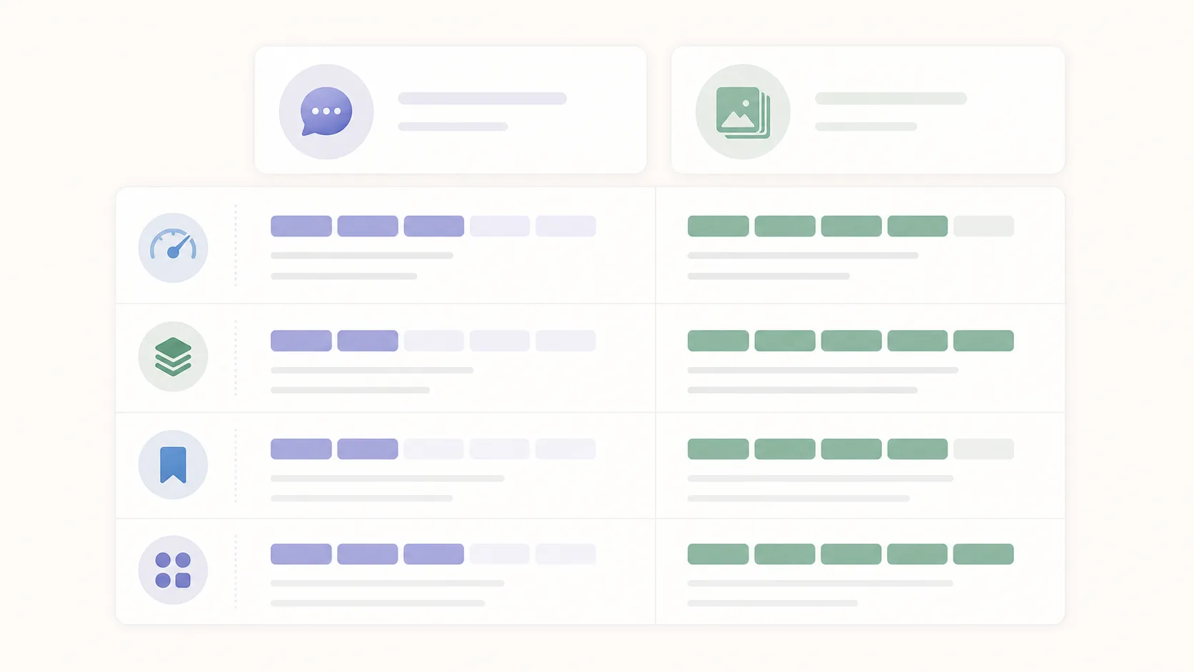 Decision matrix for choosing LinkedIn carousels or text posts