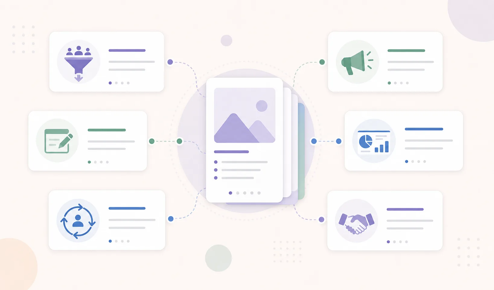 B2B marketing LinkedIn carousel example categories