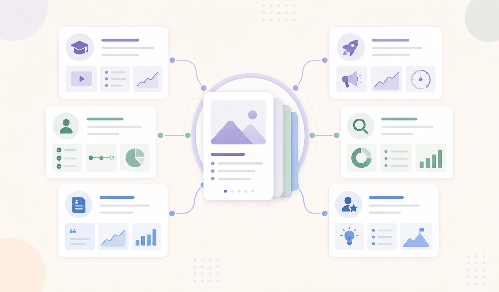 SaaS LinkedIn carousel idea categories