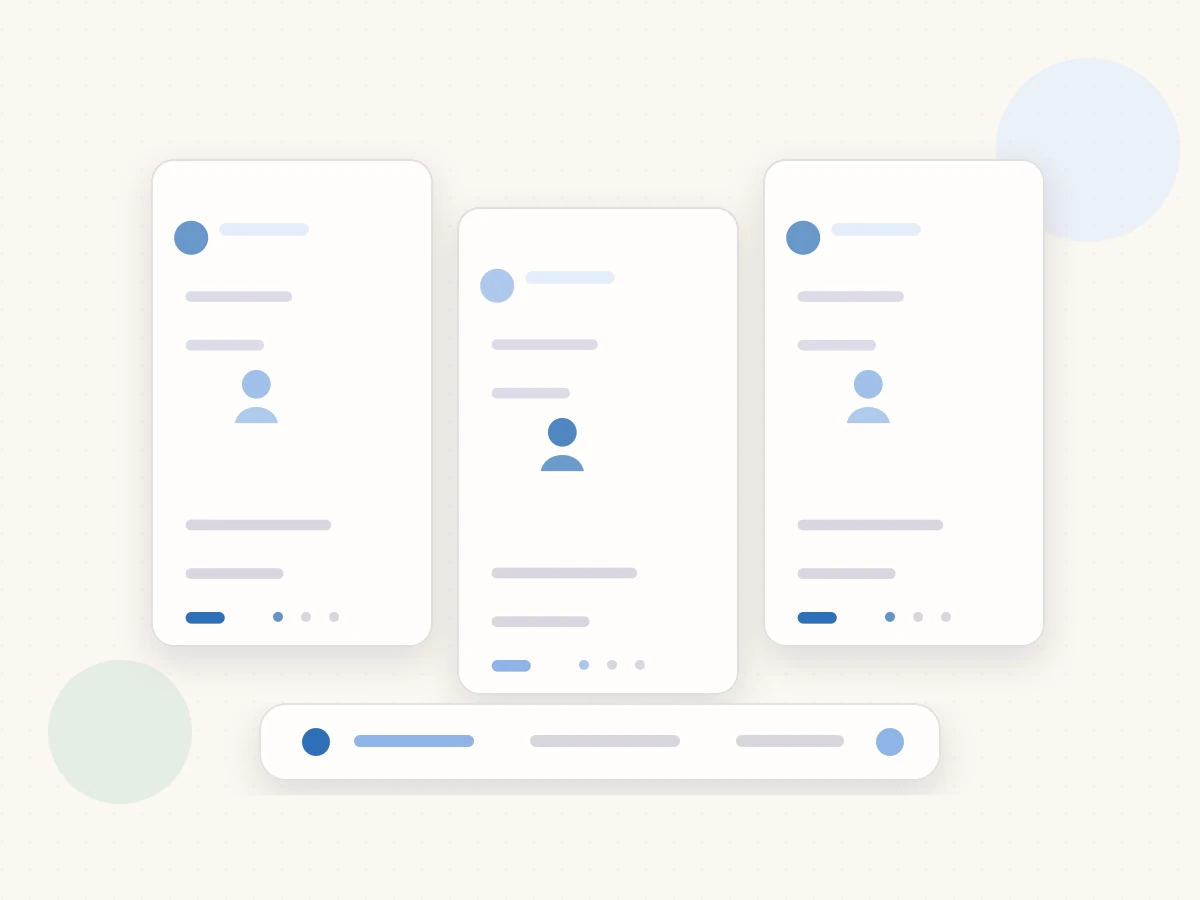 Example slide mockups for LinkedIn carousel examples for HR leaders for LinkedIn Carousel Examples for HR Leaders: 30 Culture, Hiring, and Policy Posts