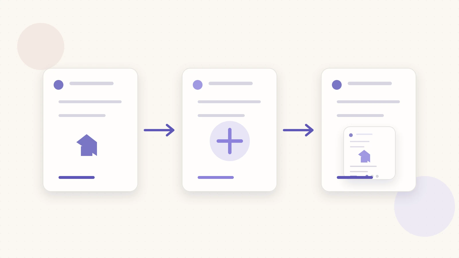 Workflow visual showing how to turn source material into a carousel for LinkedIn carousel examples for real estate professionals for LinkedIn Carousel Examples for Real Estate Professionals: 30 Posts That Build Trust